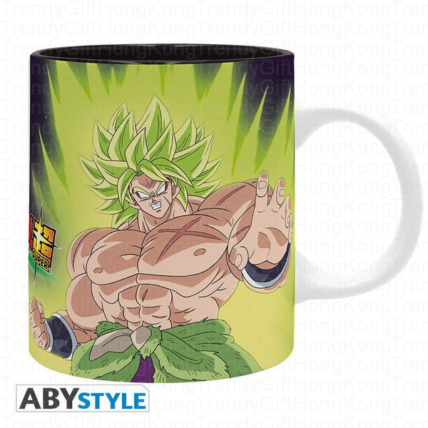 ABYstyle Dragon Ball Super Broly ceramic mug with Goku, Vegeta and Broly, 320 ml