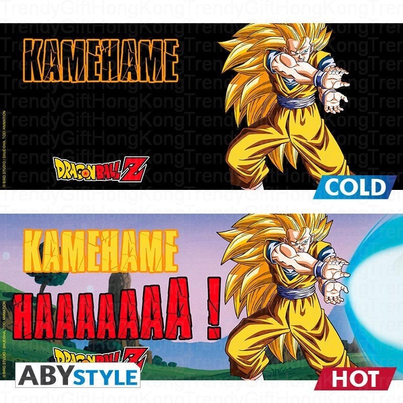 DRAGON BALL Heat Change Mug - Super Saiyan Goku Kamehameha - 460 ml trendygifthk