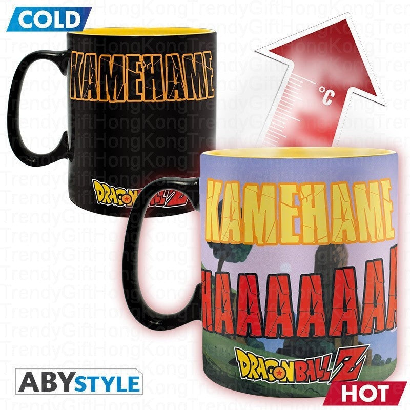 DRAGON BALL Heat Change Mug - Super Saiyan Goku Kamehameha - 460 ml trendygifthk