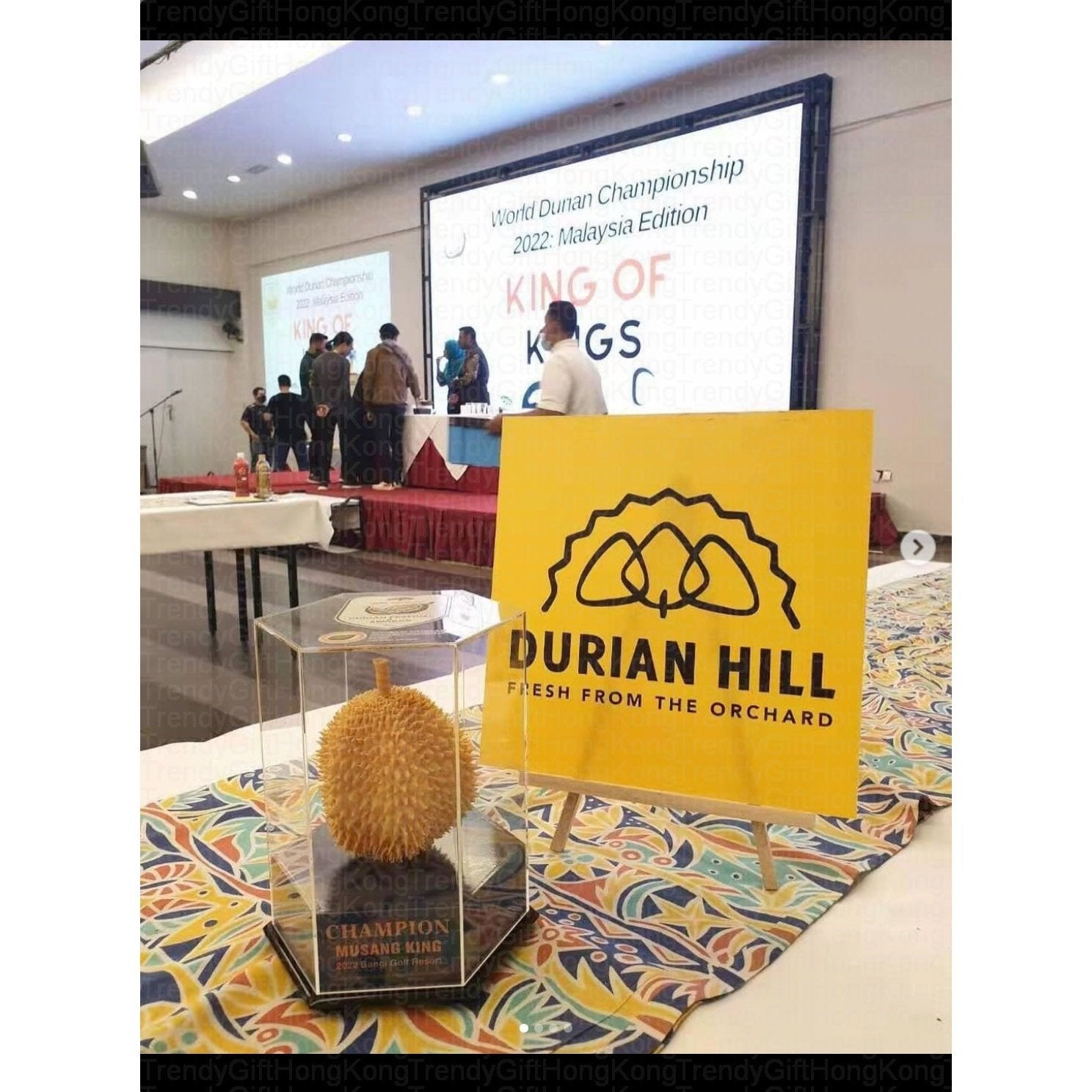 DURIAN HILL Malaysia Selected Musang King Durian Snowskin Mooncake Gift coupon trendygifthk