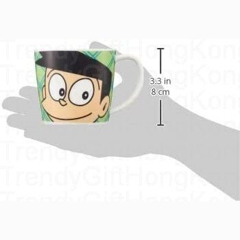 Doraemon Ceramic Mug - 280ml | Cute Anime Coffee Cup | Authentic Pottery from Japan trendygifthk