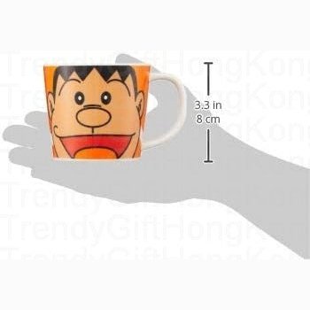 Doraemon Ceramic Mug - 280ml | Cute Anime Coffee Cup | Authentic Pottery from Japan trendygifthk