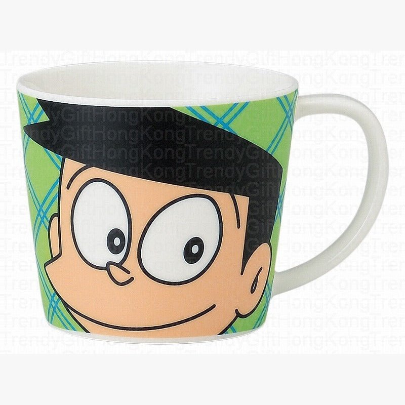 Doraemon Ceramic Mug - 280ml | Cute Anime Coffee Cup | Authentic Pottery from Japan trendygifthk