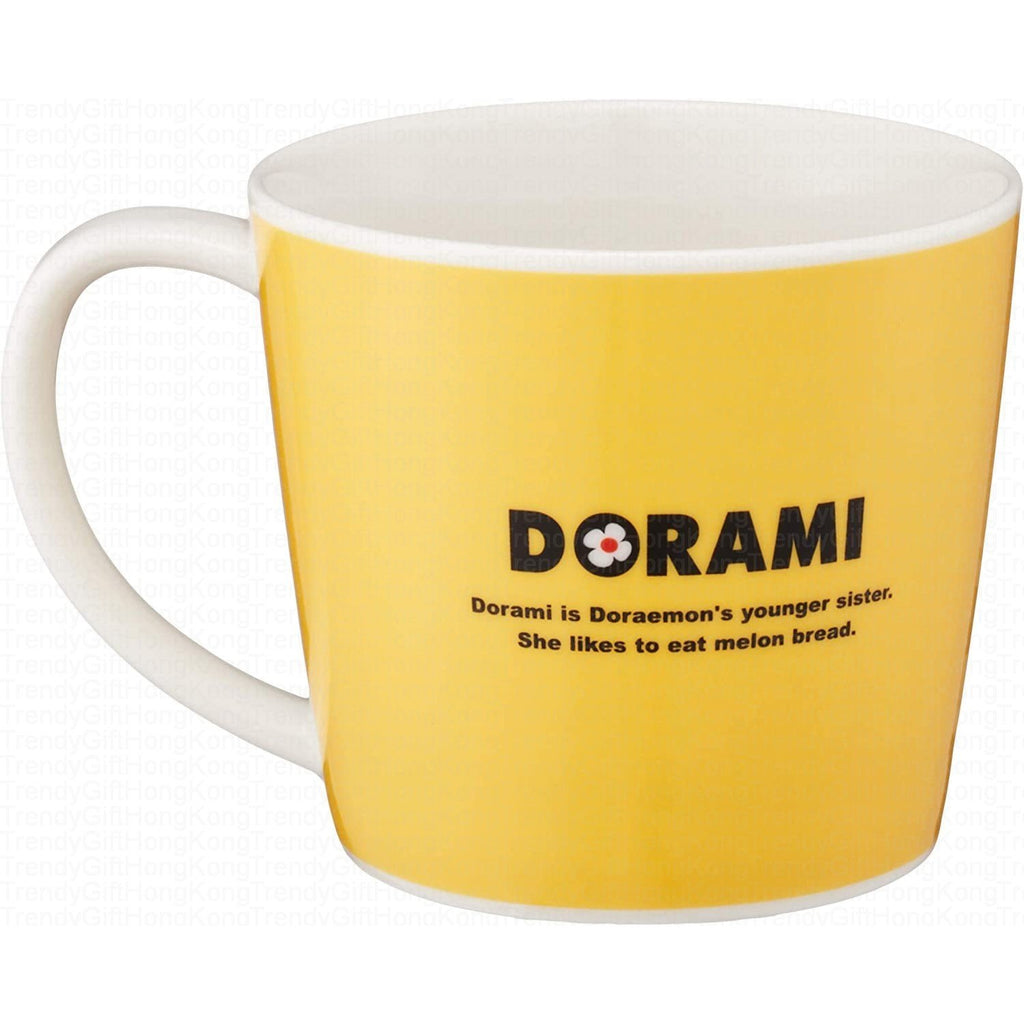 Doraemon Ceramic Mug - 280ml | Cute Anime Coffee Cup | Authentic Pottery from Japan trendygifthk
