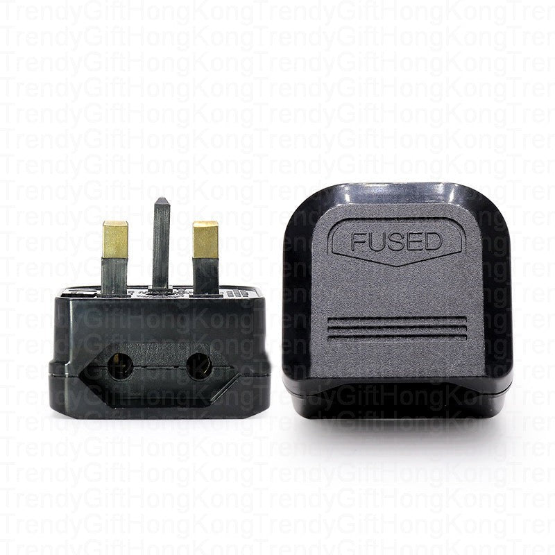 Fused Converter Plug: 2-Pin Type A to 3-Pin British | Model: BS-5732 trendygifthk