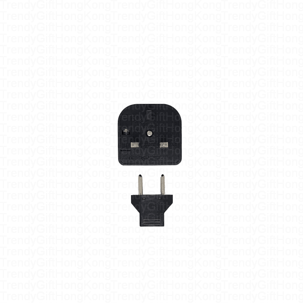 Fused Converter Plug: 2-Pin Type A to 3-Pin British | Model: BS-5732 trendygifthk