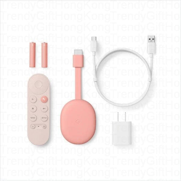 Google Chromecast 4 with Google TV - 4K Ultra HD Streaming and Smart Home Hub trendygifthk