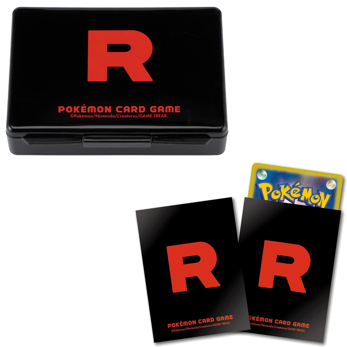 Pokémon TCG Damage Counters Case & Deck Shield Pro Team Rocket trendygifthk