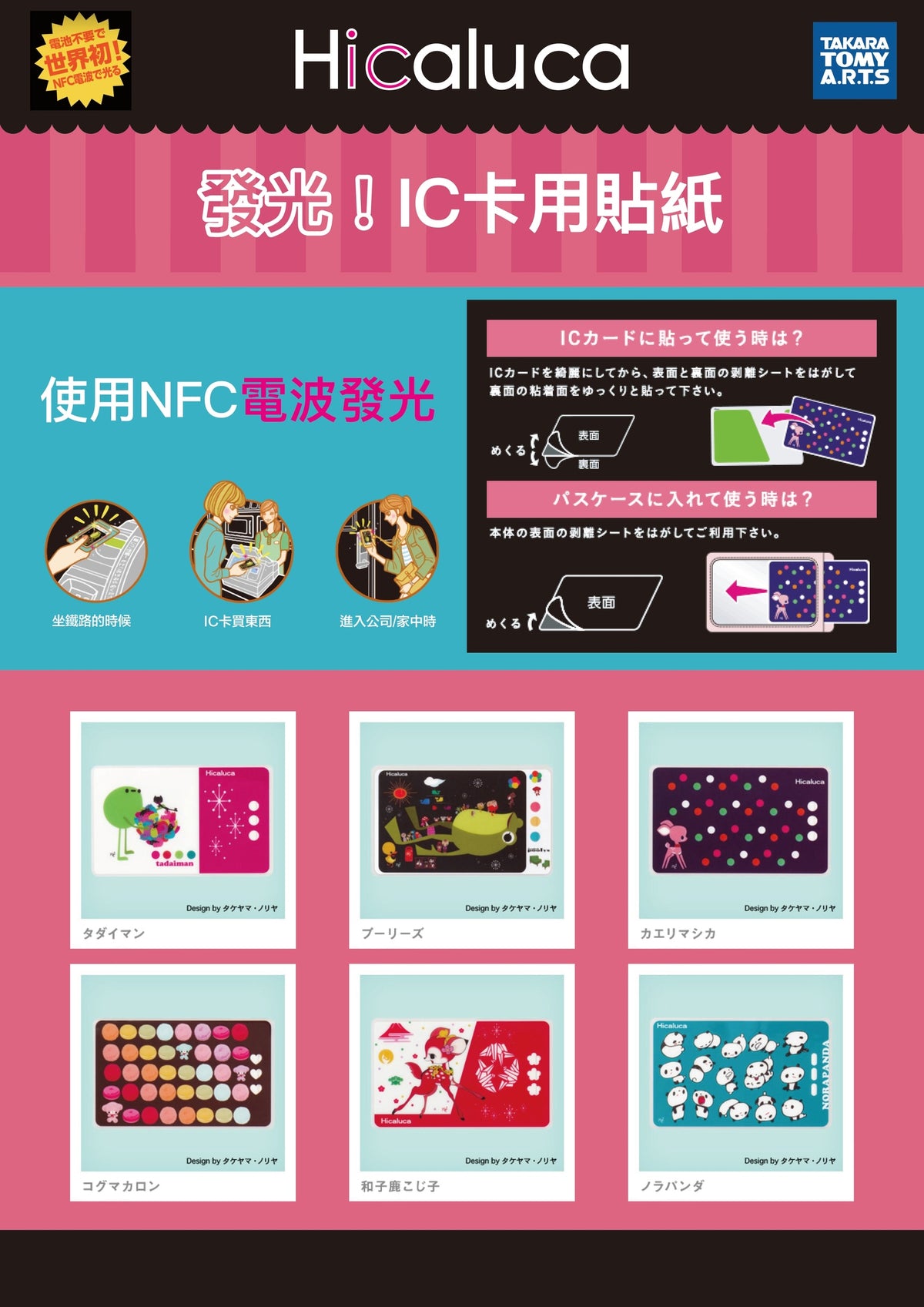 Hicaluca IC Card LED Sticker trendygifthk Main image