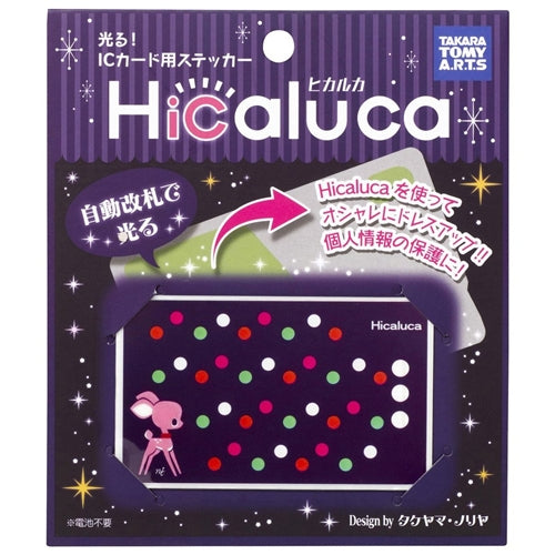 Hicaluca battery-free LED sticker for IC cards