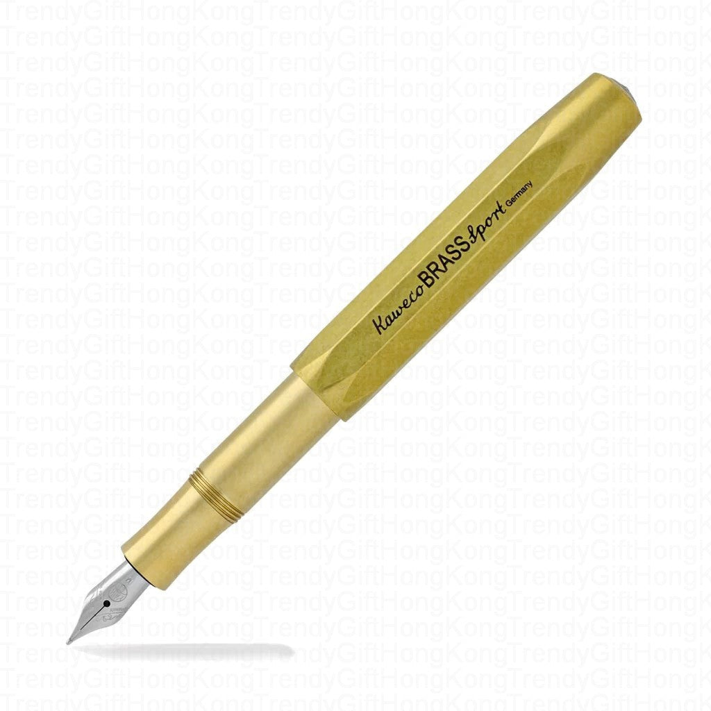 Kaweco Brass Sport Fountain Pen Brass 0.7mm Fine Nib trendygifthk