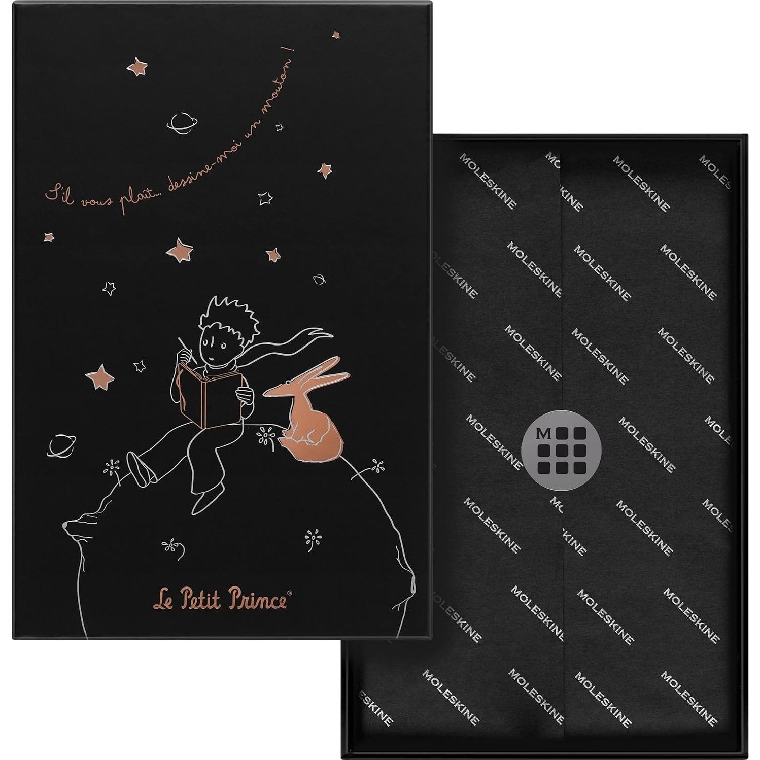 Le Petit Prince Limited Edition Moleskine Notebook - Large, Ruled, with Gift Box trendygifthk