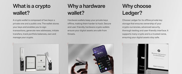 Ledger Flex™ - Next-Gen Secure E Ink® Touchscreen Bitcoin Wallet trendygifthk