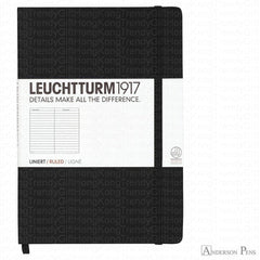 Leuchtturm 1917 Notebook Medium A5 Hardcover, 249 Numbered Pages trendygifthk