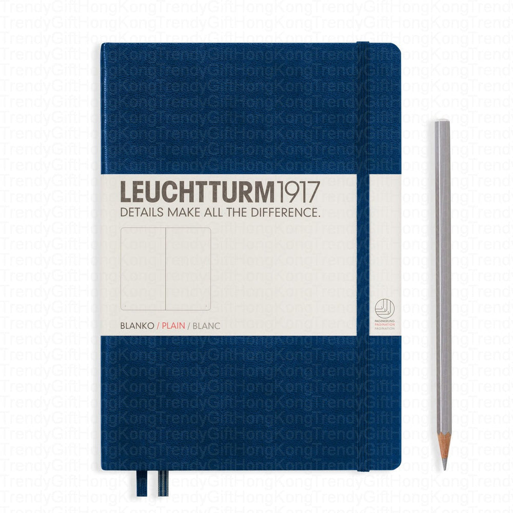Leuchtturm 1917 Notebook Medium A5 Hardcover, 249 Numbered Pages trendygifthk