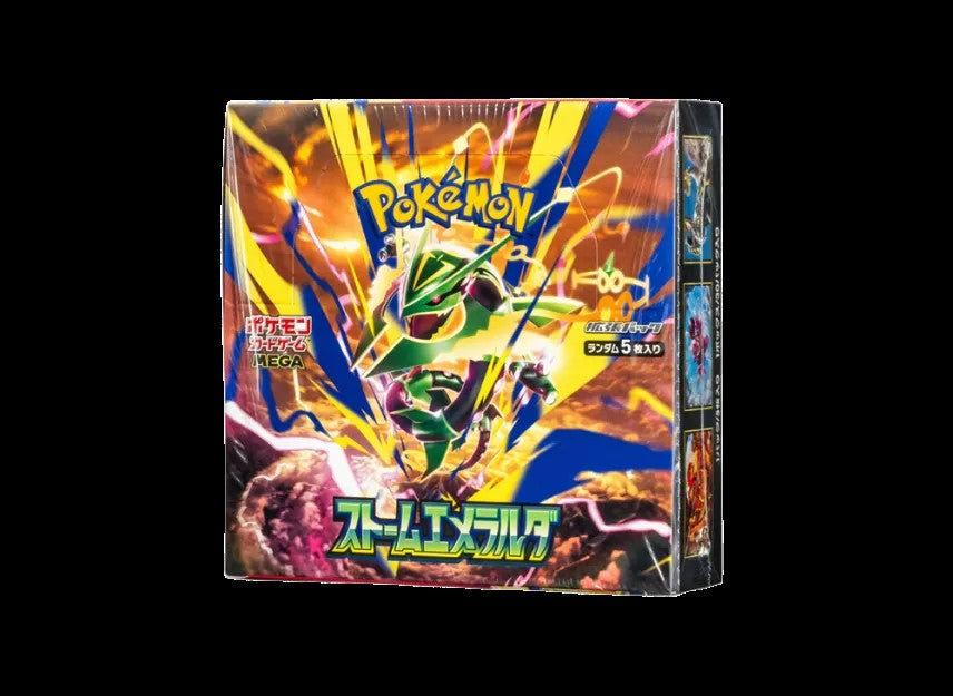 Pokemon Card Game MEGA Expansion Pack Storm Emerald Box