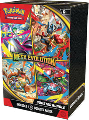 Pokémon TCG Mega Evolution Booster Bundle 6 Packs trendygifthk