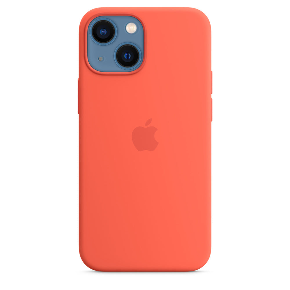 Apple iPhone 13 mini Silicone Case with MagSafe - Nectarine trendygifthk