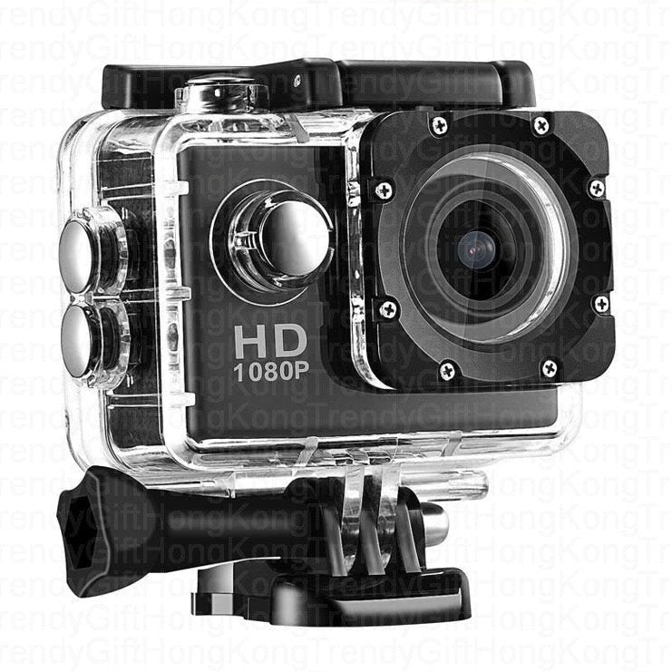Mini Camera Full HD 1080p Action Camera - Waterproof, Diving Sports, 170° Wide Angle trendygifthk