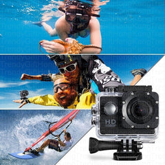 Mini Camera Full HD 1080p Action Camera - Waterproof, Diving Sports, 170° Wide Angle trendygifthk