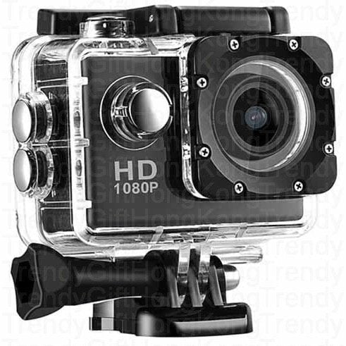 Mini Camera Full HD 1080p Action Camera - Waterproof, Diving Sports, 170° Wide Angle trendygifthk