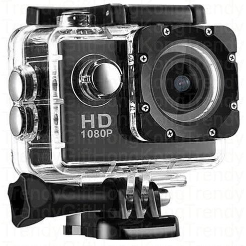 Mini Camera Full HD 1080p Action Camera - Waterproof, Diving Sports, 170° Wide Angle trendygifthk