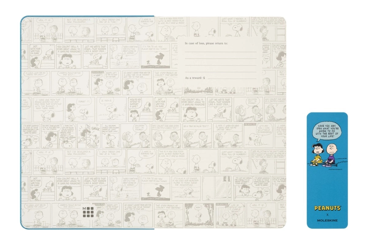 Moleskine 18M 2025-2026 Agenda 'Peanuts: Charlie & Lucy' - Weekly, Hardcover Large trendygifthk
