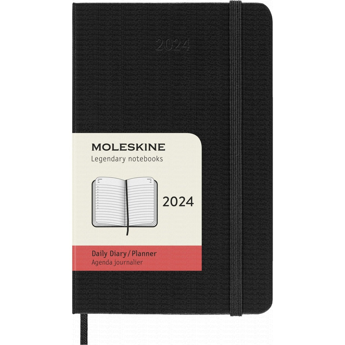 Moleskine 2024 12 Month Daily Planner Notebook - Hard Cover trendygifthk