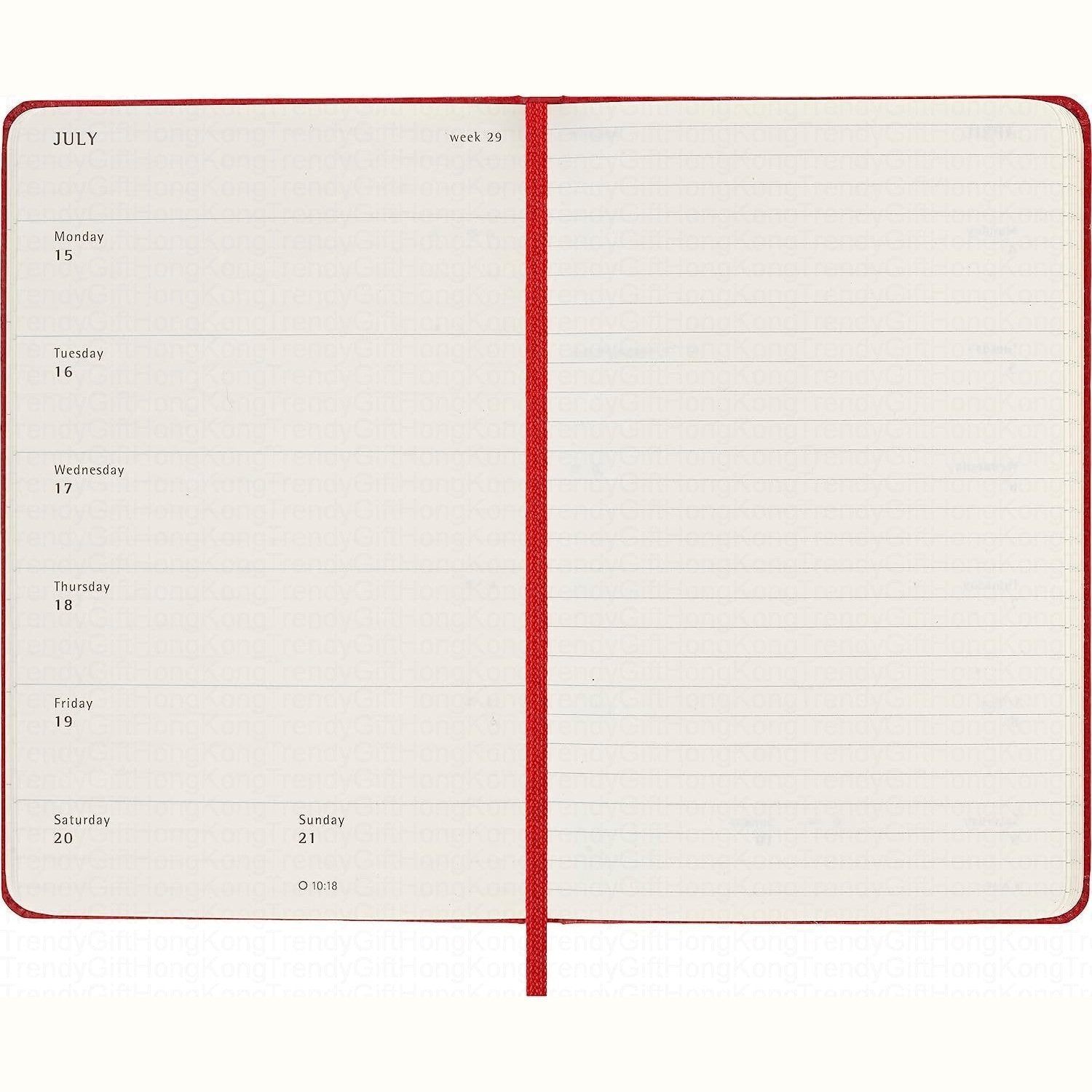 Moleskine 2024 12 Month Weekly Planner Notebook - Hard Cover trendygifthk