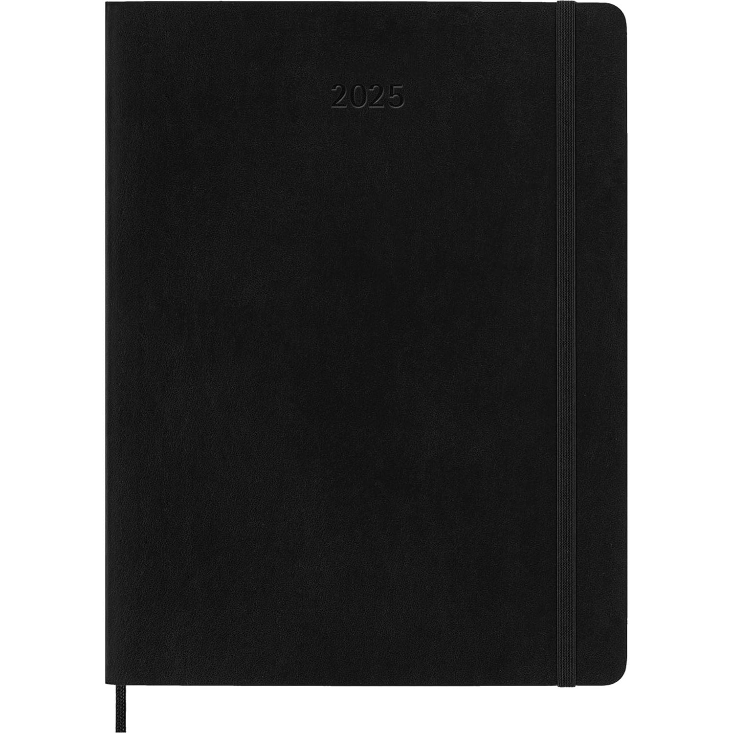 Moleskine 2025 12 Monthly Planner - Black Soft Cover trendygifthk