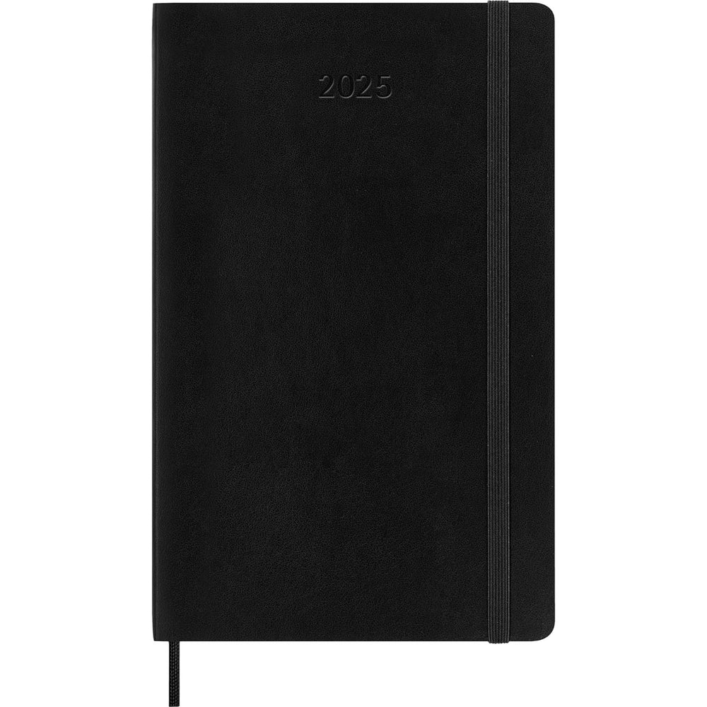 Moleskine 2025 12 Monthly Planner - Black Soft Cover trendygifthk