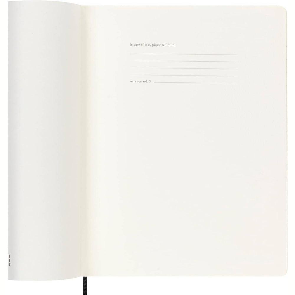 Moleskine 2025 12 Monthly Planner - Black Soft Cover trendygifthk