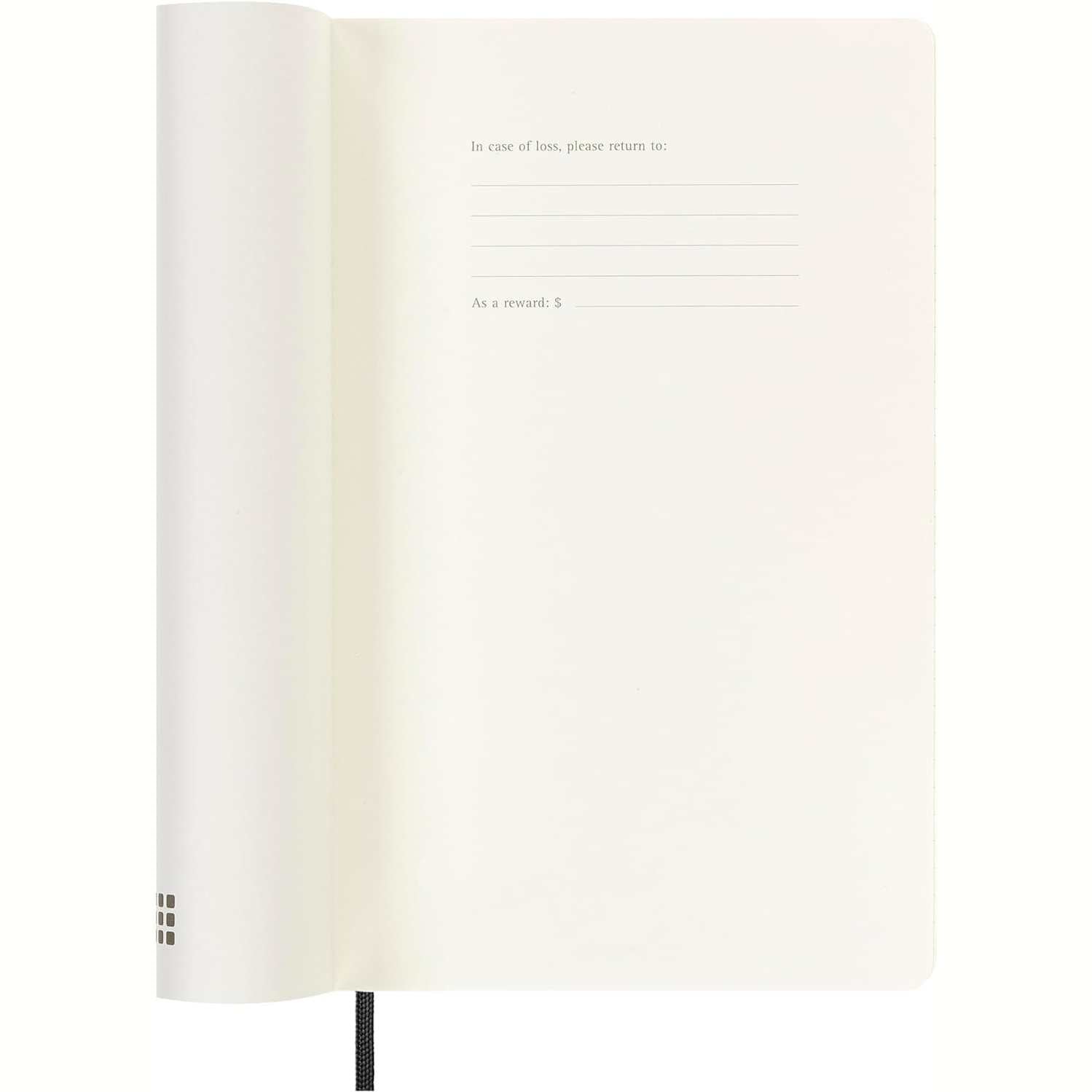 Moleskine 2025 12 Monthly Planner - Black Soft Cover trendygifthk