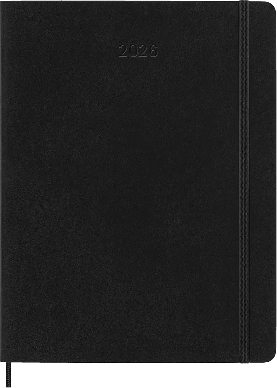 Moleskine 2026 12 Monthly Planner - Black Soft Cover trendygifthk