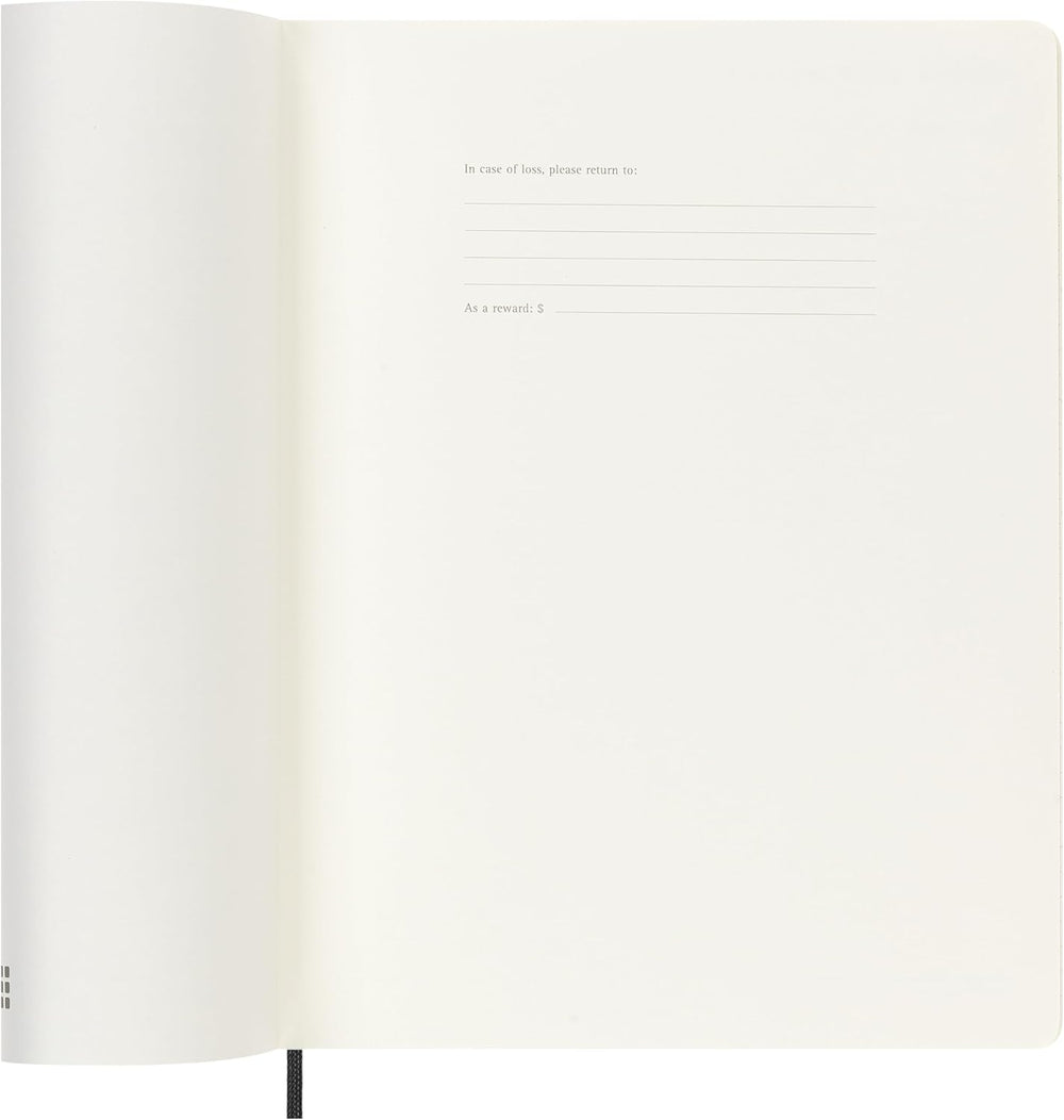 Moleskine 2026 12 Monthly Planner - Black Soft Cover trendygifthk