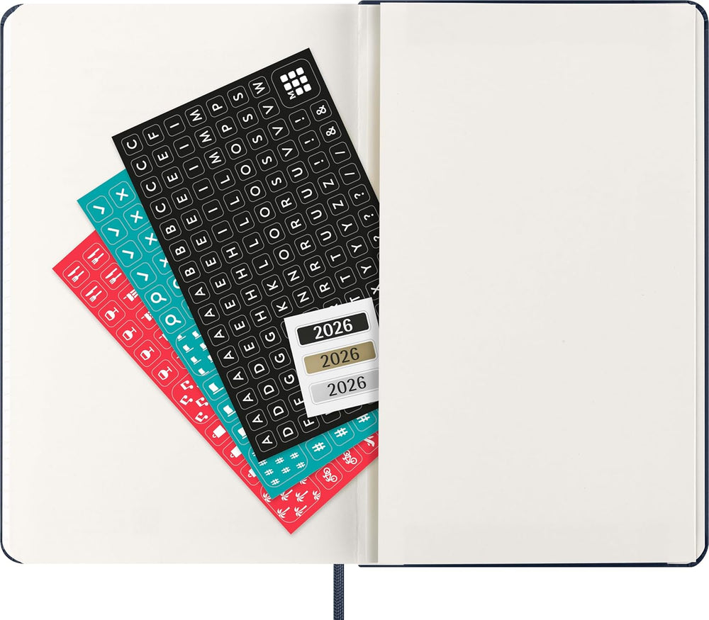 Moleskine Classic 2026 Weekly Planner - Large Size 13x21 cm trendygifthk