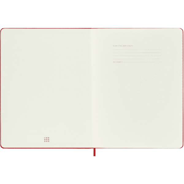 Moleskine Classic Notebook XL - Hard Cover 19 x 25 CM trendygifthk