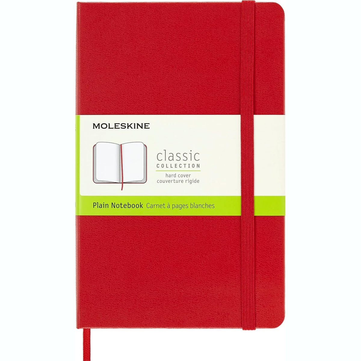 Moleskine Classic Notebook for Writers, Medium Hard Cover 11.5 x 18 cm trendygifthk