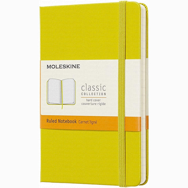 Moleskine Classic Pocket Notebook - Hard Cover 9 x 14 CM trendygifthk