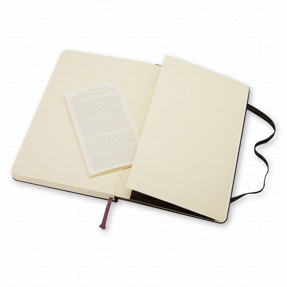 Moleskine Classic Pocket Notebook - Hard Cover 9 x 14 CM trendygifthk
