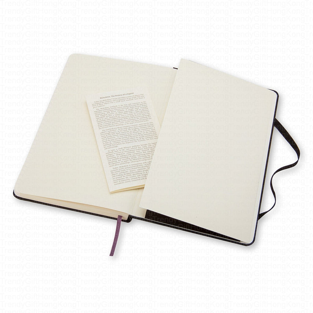 Moleskine Classic Pocket Notebook - Hard Cover 9 x 14 CM trendygifthk