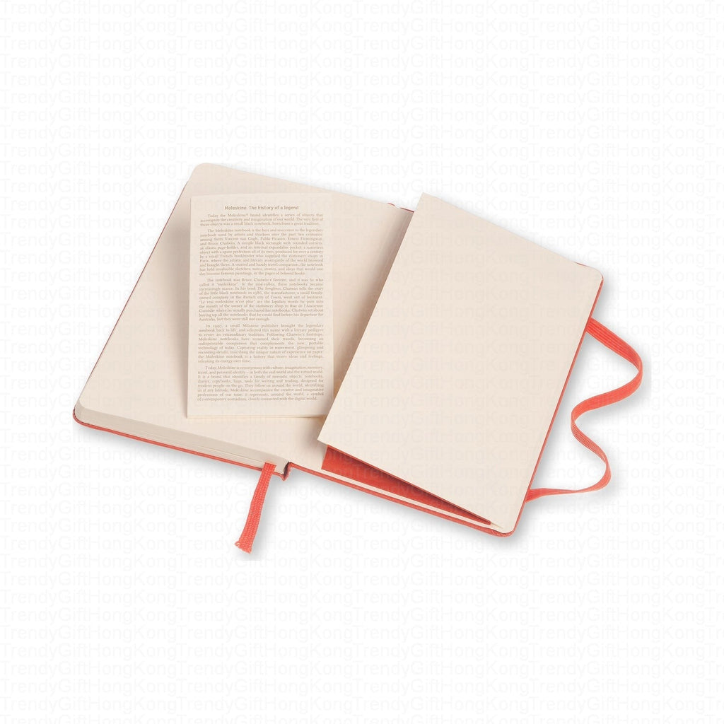 Moleskine Classic Pocket Notebook - Hard Cover 9 x 14 CM trendygifthk