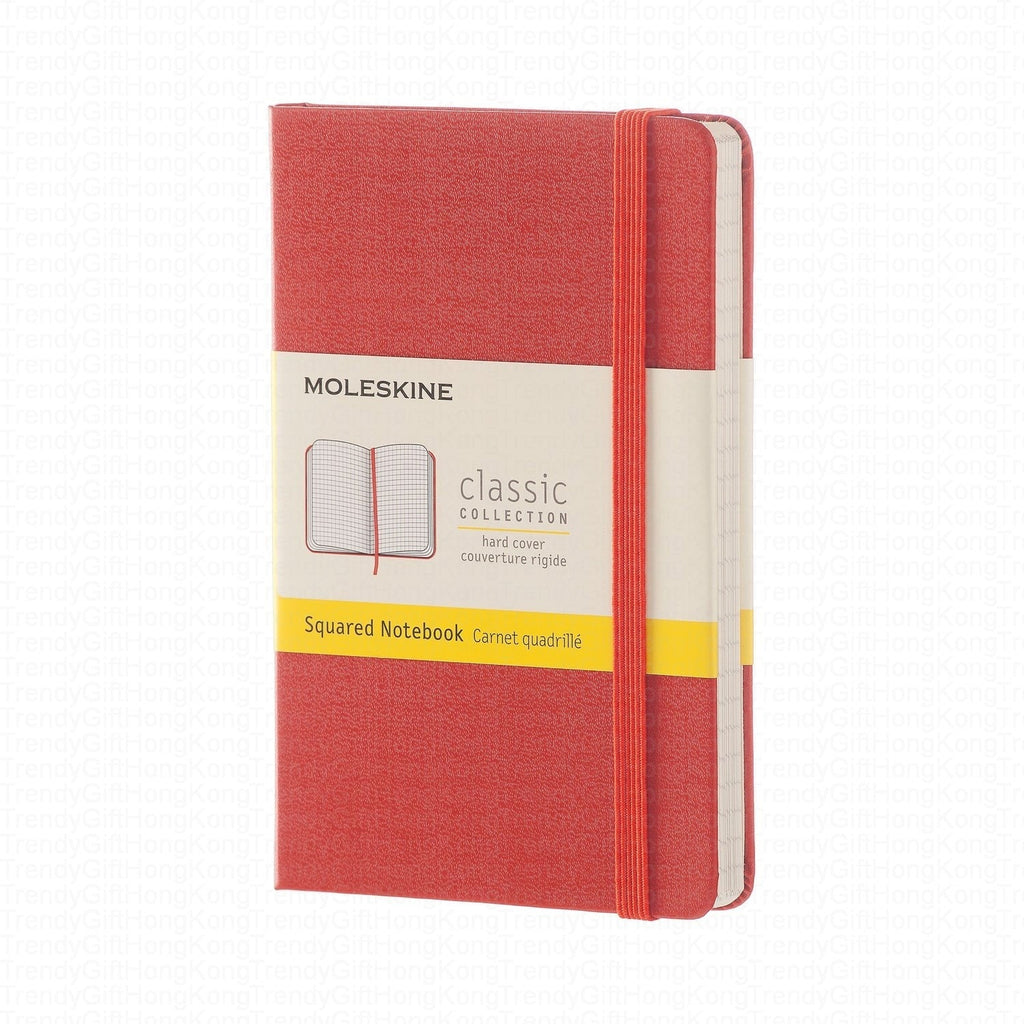 Moleskine Classic Pocket Notebook - Hard Cover 9 x 14 CM trendygifthk