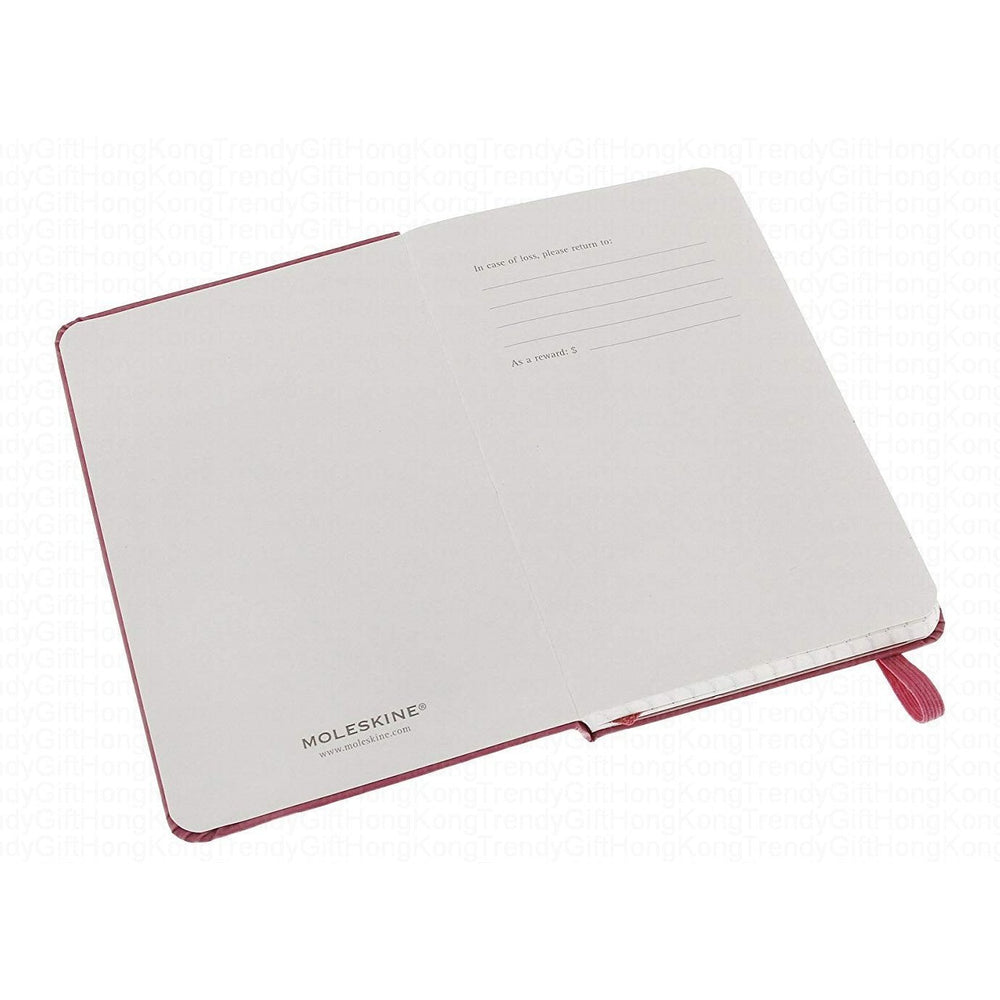 Moleskine Classic Pocket Notebook - Hard Cover 9 x 14 CM trendygifthk