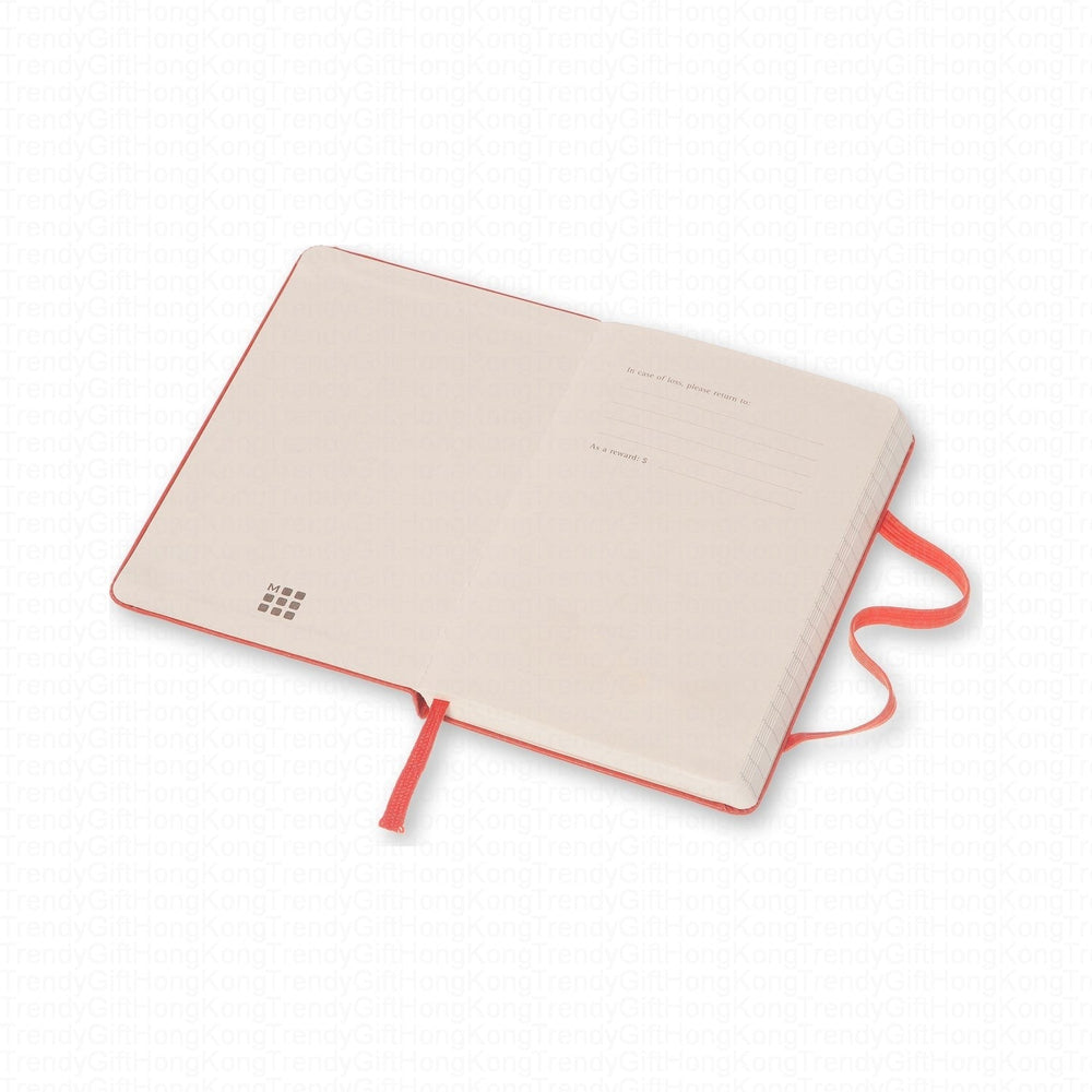 Moleskine Classic Pocket Notebook - Hard Cover 9 x 14 CM trendygifthk