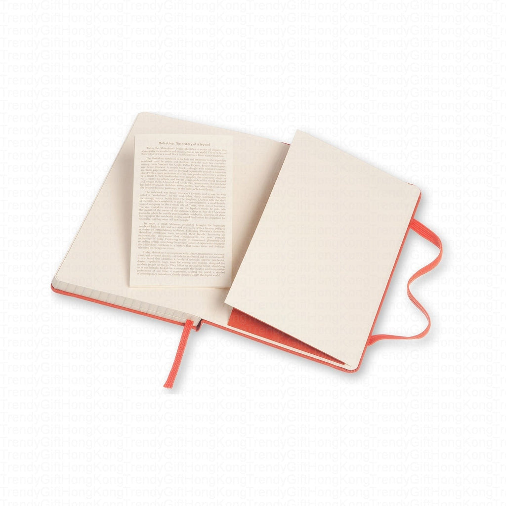 Moleskine Classic Pocket Notebook - Hard Cover 9 x 14 CM trendygifthk
