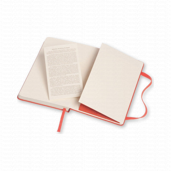 Moleskine Classic Pocket Notebook - Hard Cover 9 x 14 CM trendygifthk
