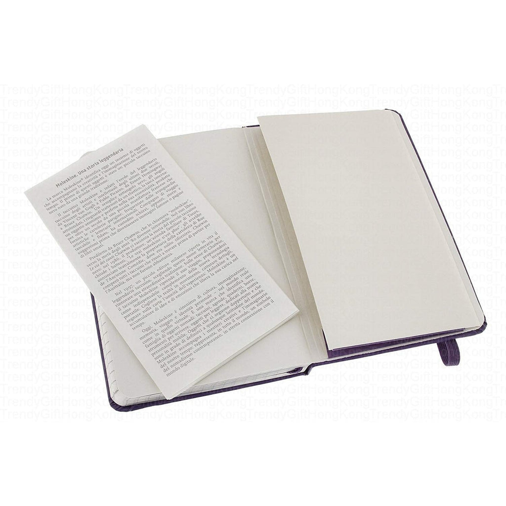 Moleskine Classic Pocket Notebook - Hard Cover 9 x 14 CM trendygifthk