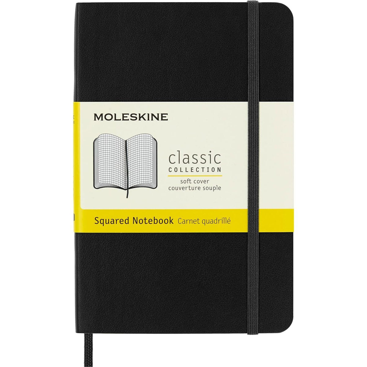 Moleskine Classic Pocket Notebook - Soft Cover 9 x 14 CM trendygifthk