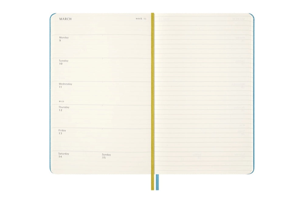 Moleskine 18M 2025-2026 Agenda 'Peanuts: Charlie & Lucy' - Weekly, Hardcover Large trendygifthk